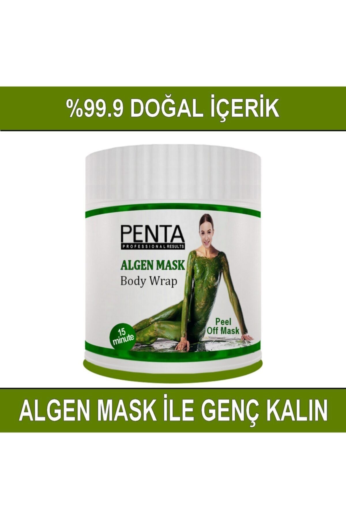 PENTA FEEL Algen Mask Yosun Özlü Beyazlatıcı Dengeleyici Yüz Ve Vücut Bakım Maskesi 1,2 Kg.