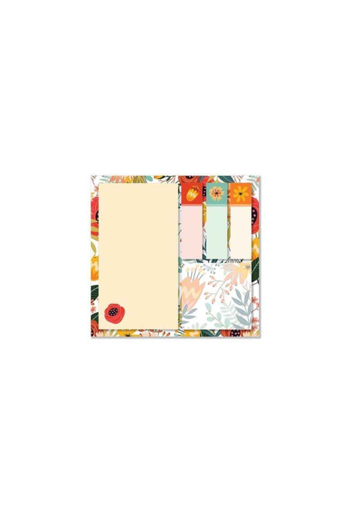 KESKİN COLOR 12x12 5'li Post-It Set Yapışkanlı Notluk - Spring