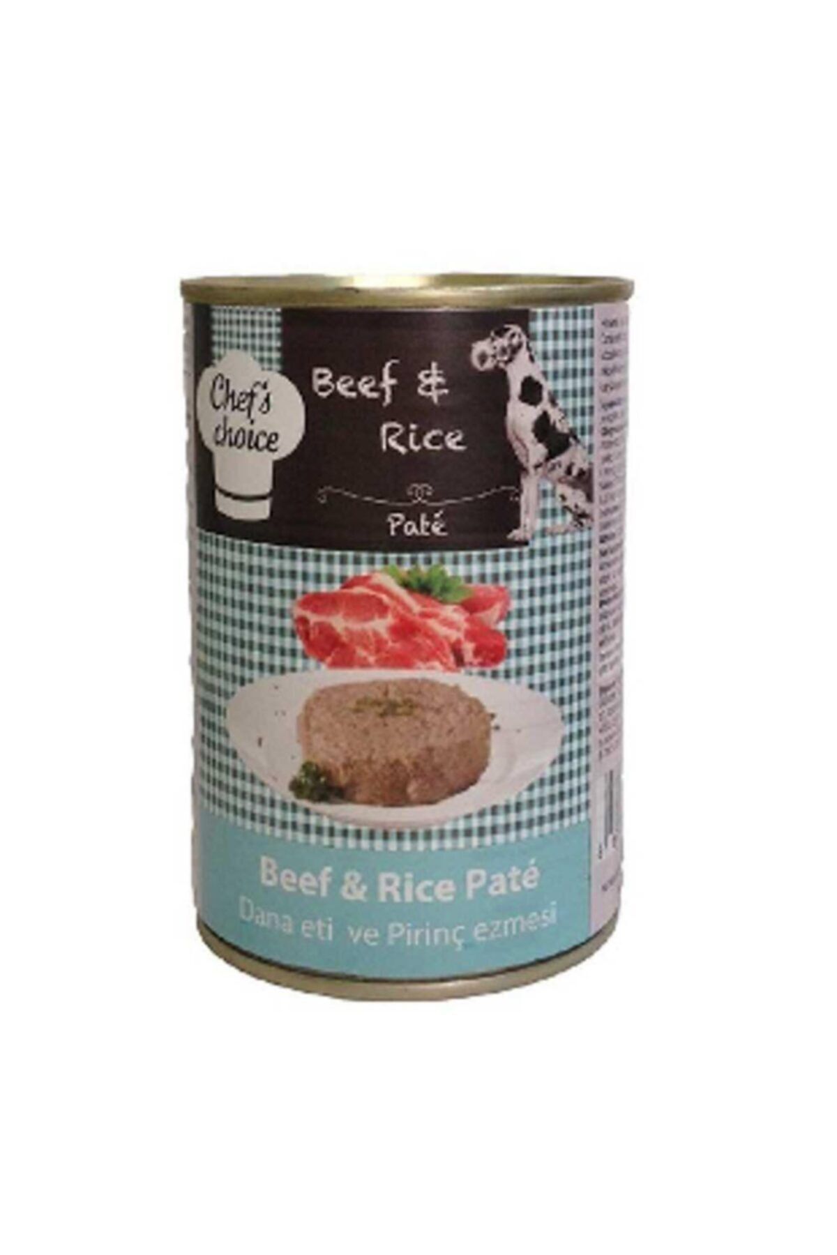 Chef's Choise Chefs Choice Dana Etli Konserve Köpek Maması 400 gr 6 Adet
