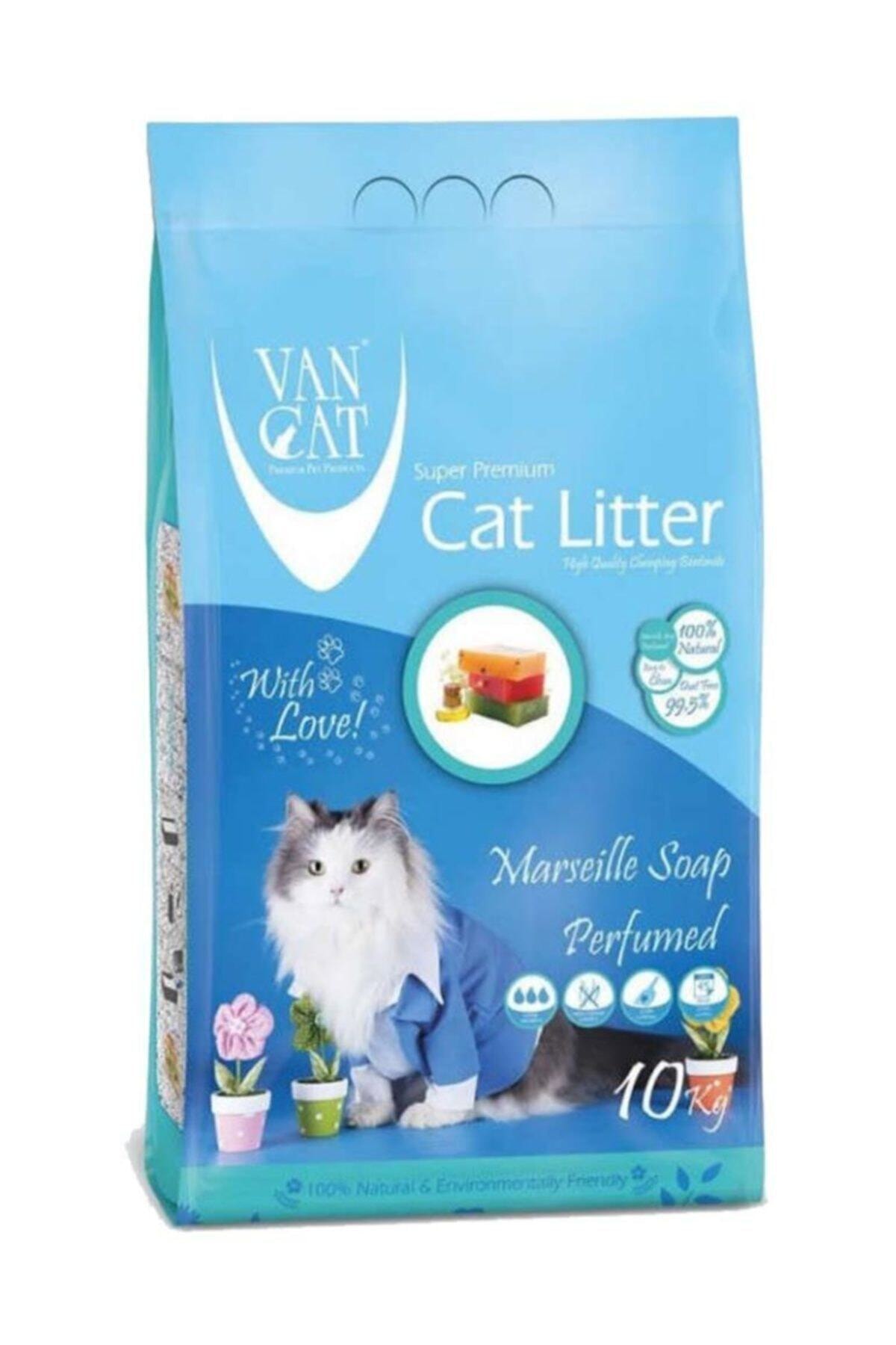 DH STORE Vancat Marsilya Sabunlu Kedi Kumu 5 Kg