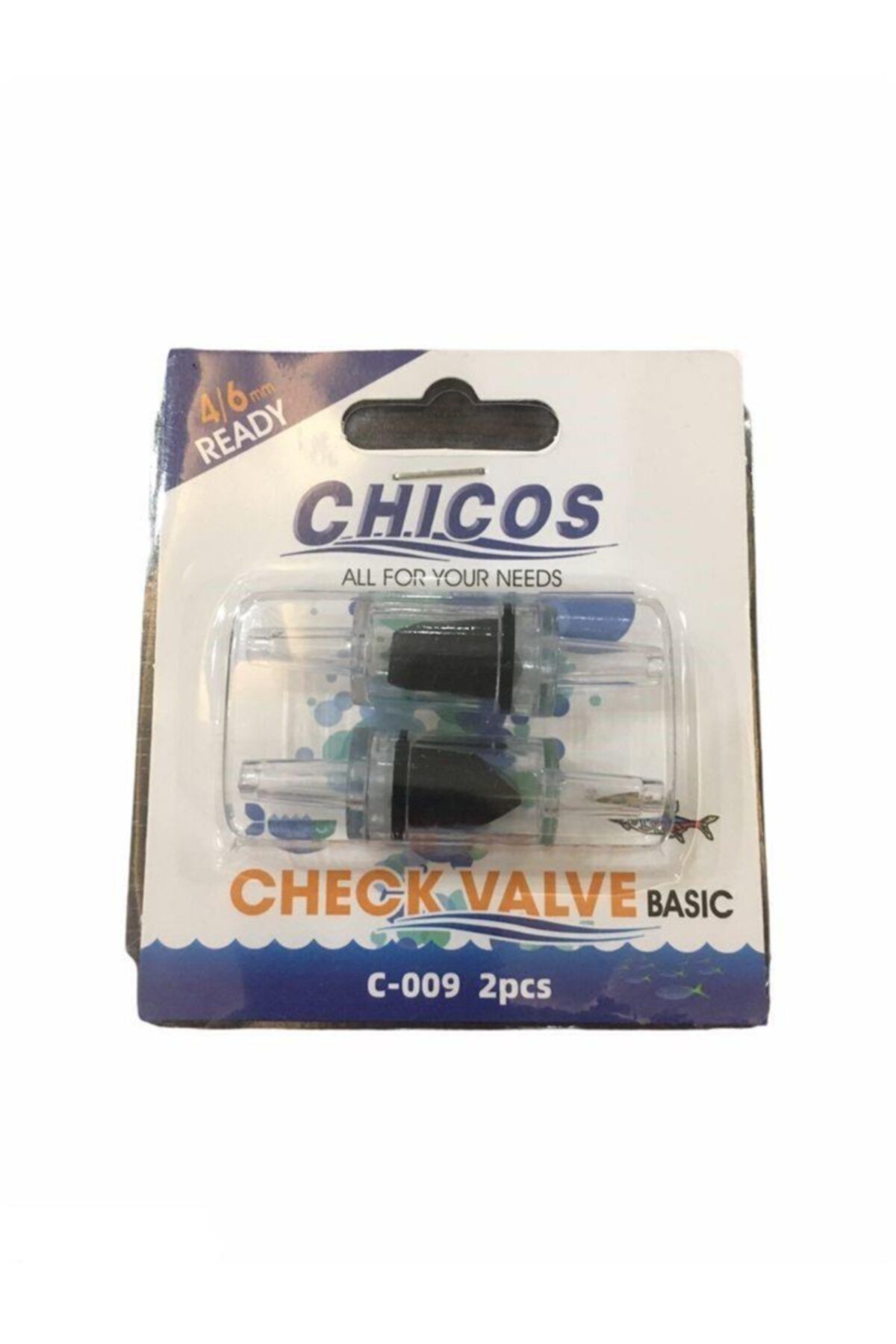 Chicos Chıcos Ikili Check Valve Akvaryum Sibop