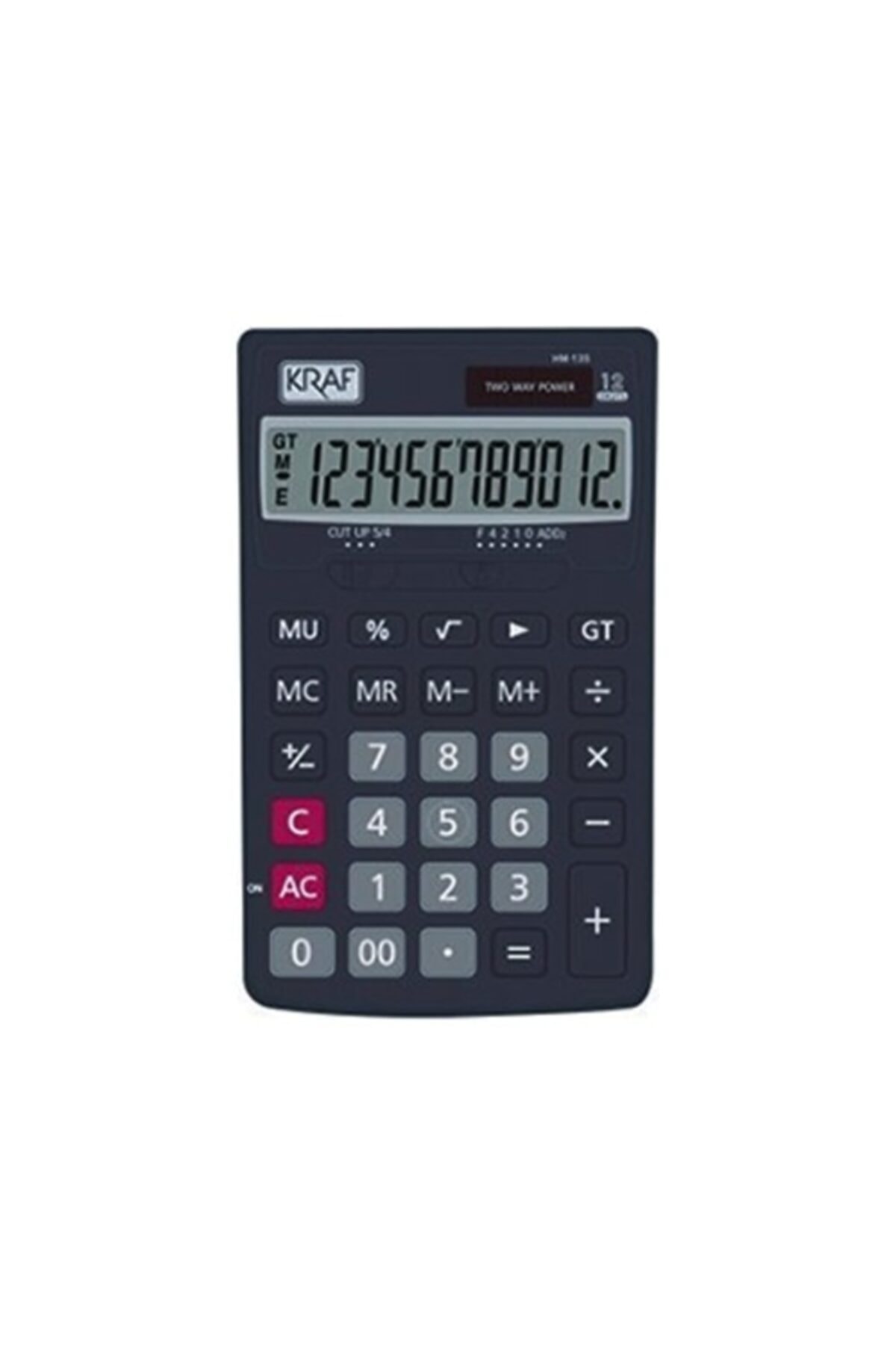 KRAF Hesap Makinesi Hm135 Ebat 11x17cm