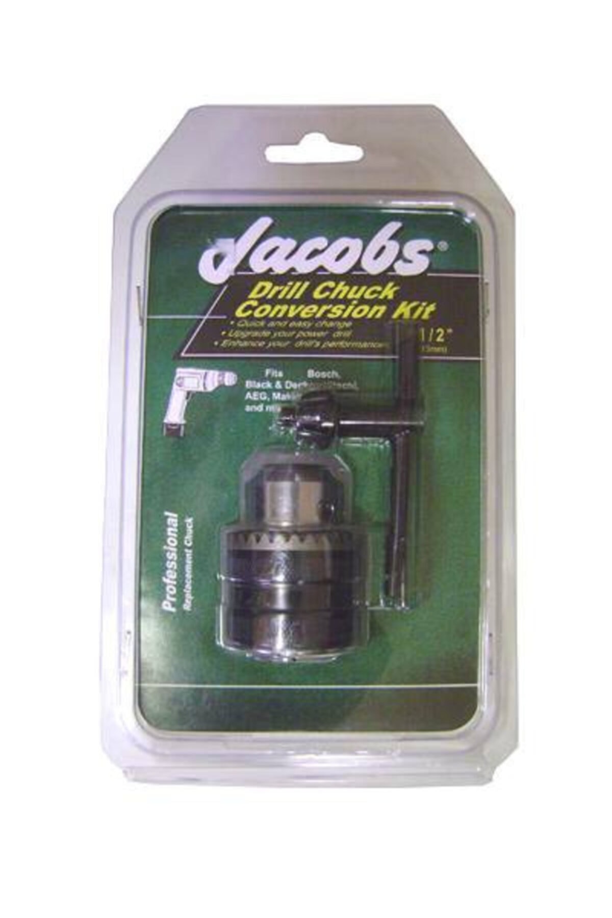 Jacobs 1/2 Anahtarlı Metal Mandren 13mm