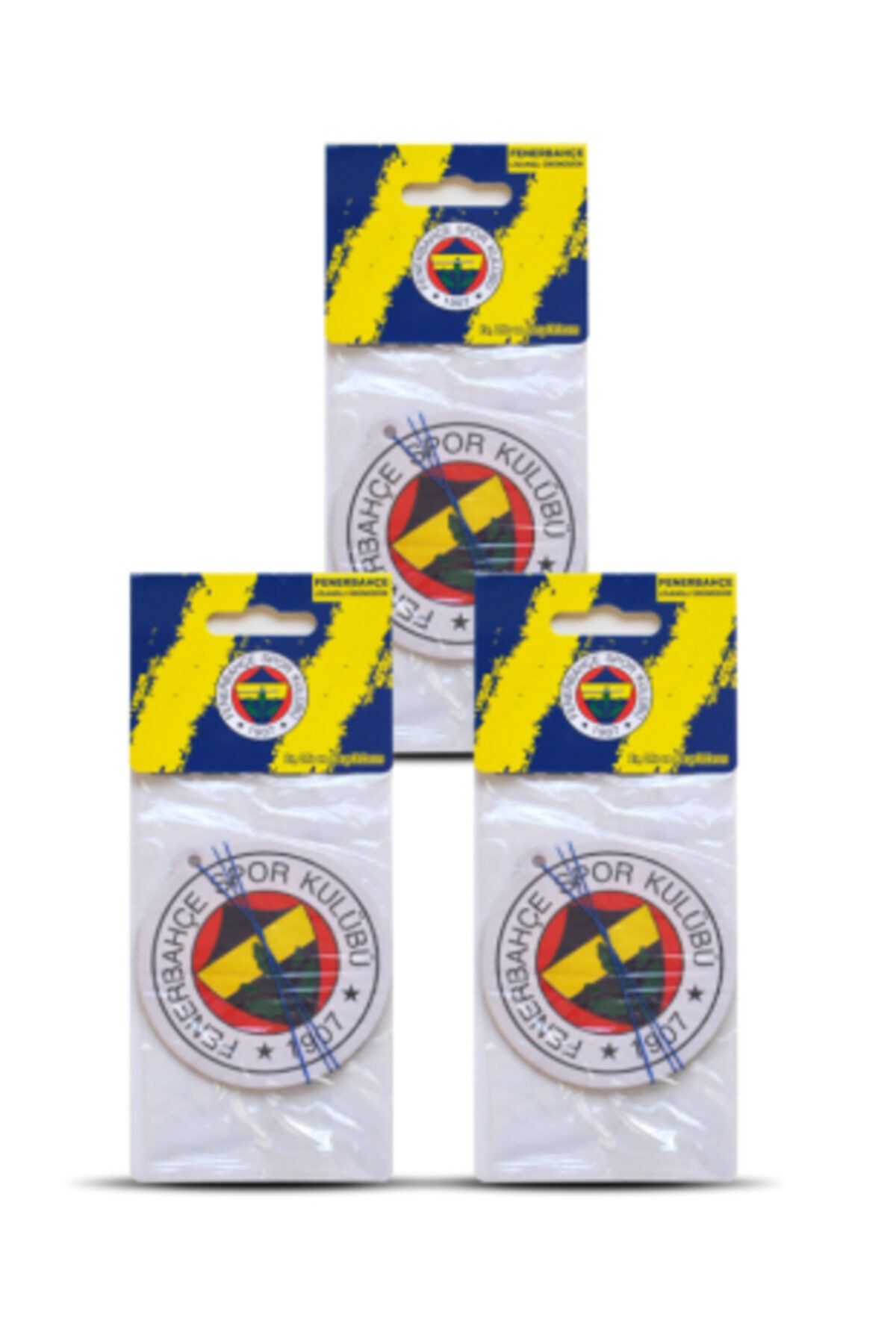 Fenerbahçe Lisanslı Taraftar Oto Asma Kokusu 3 Adet