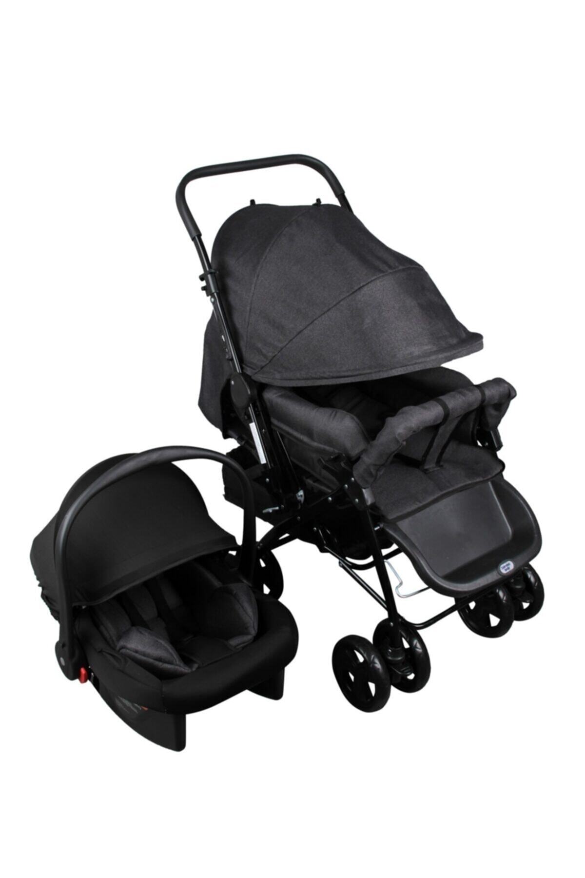 NORFOLK Diamond Baby Paris Travel Sistem Çift Yönlü Bebek Arabası  Füme
