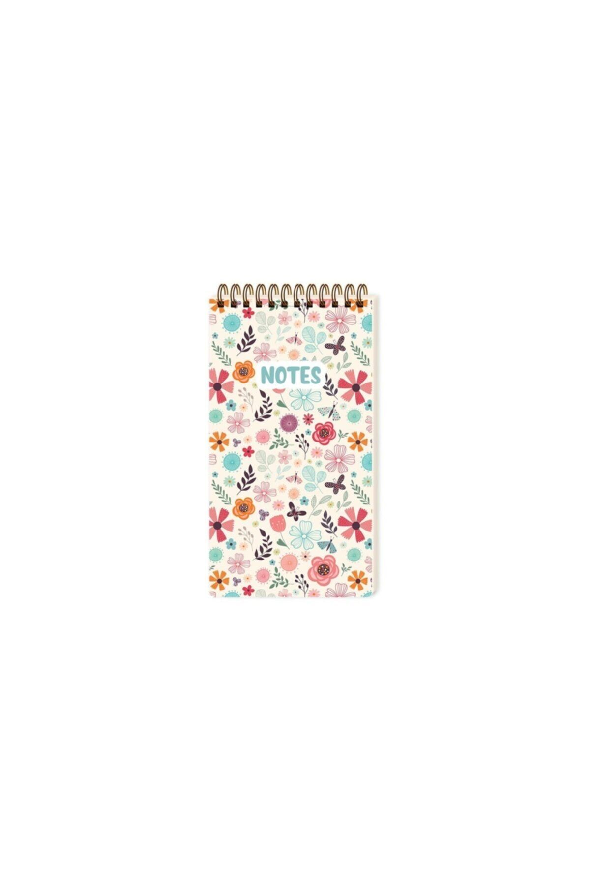 KESKİN COLOR Karton Kapaklı Spiralli To Do List - Floral