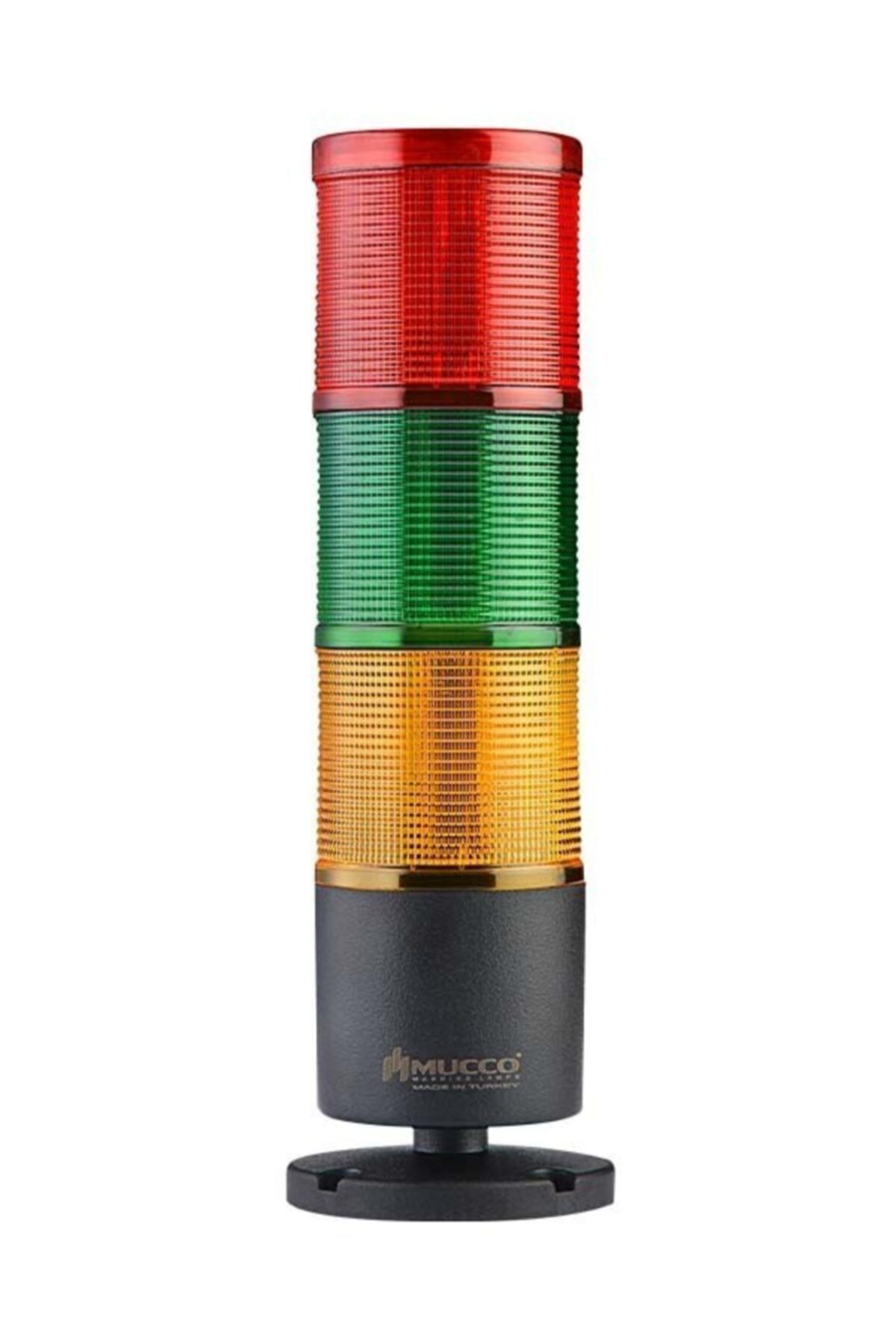 MUCCO 3 Katlı Çakar Işıklı Kolon 220v Ac Snt-7012-c3