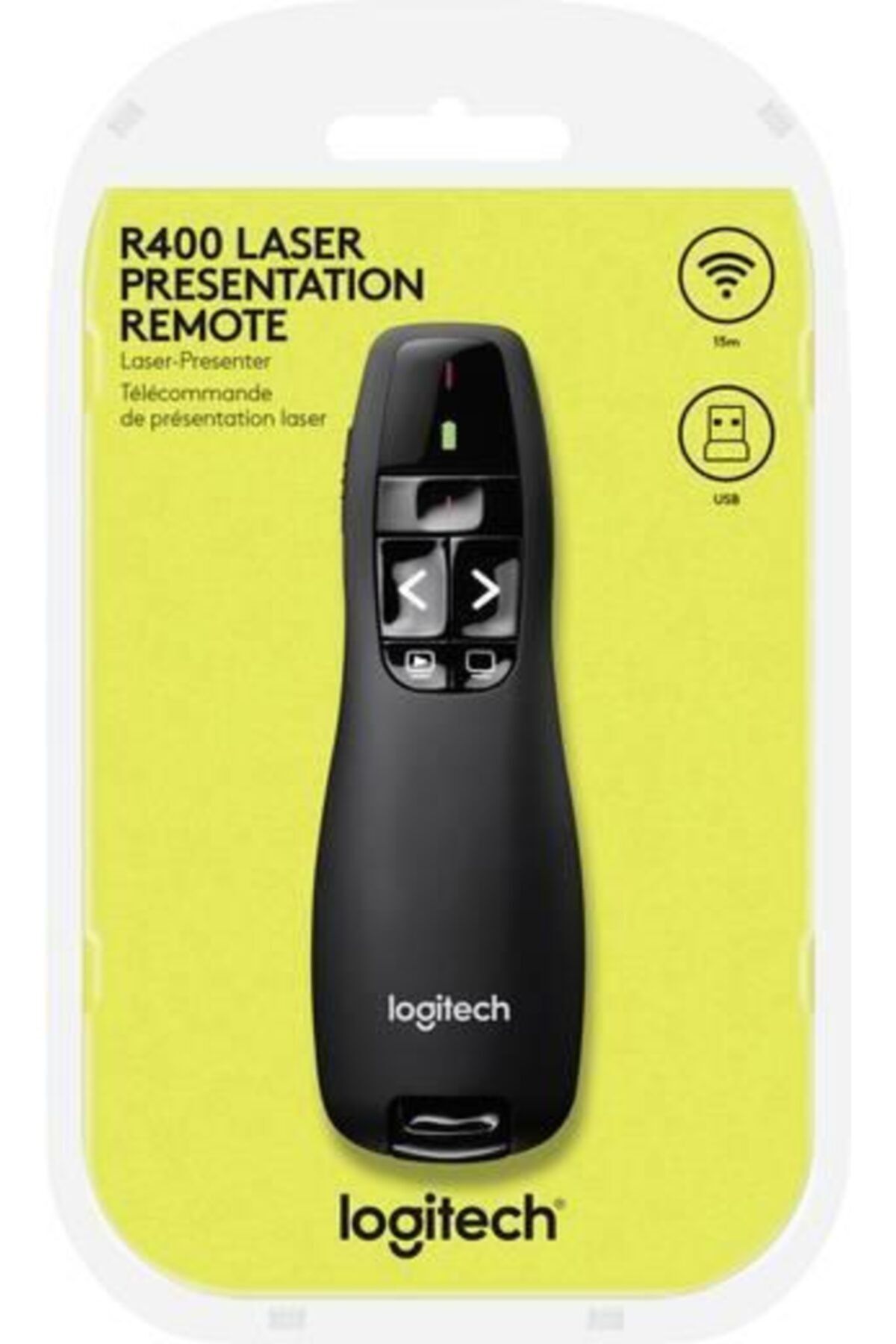 Profisher Logitech R400 2018 2.4ghz. Lazer Sunum Kumandası Presenter Tr
