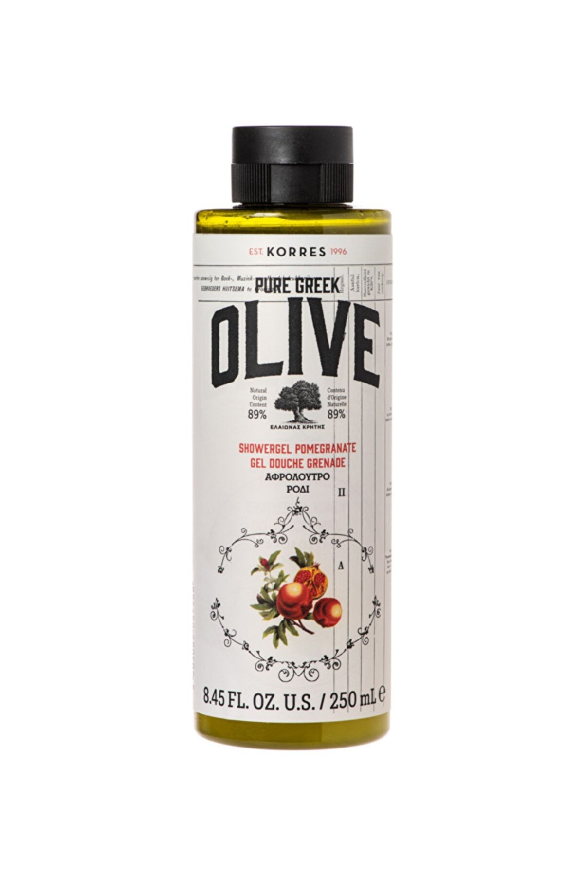 korres Olive & Pomegranate 250 ml Duş Jeli