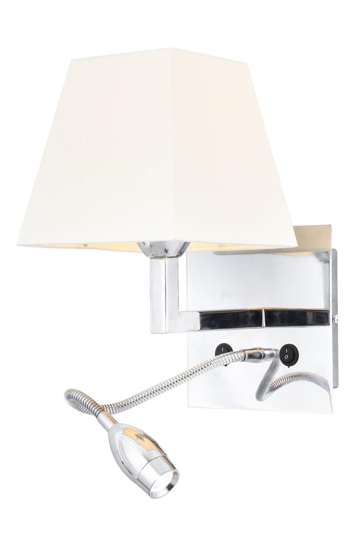 Avonni Hap-9064-led Krom Kaplama Aplik, E14, Metal, 22x25cm