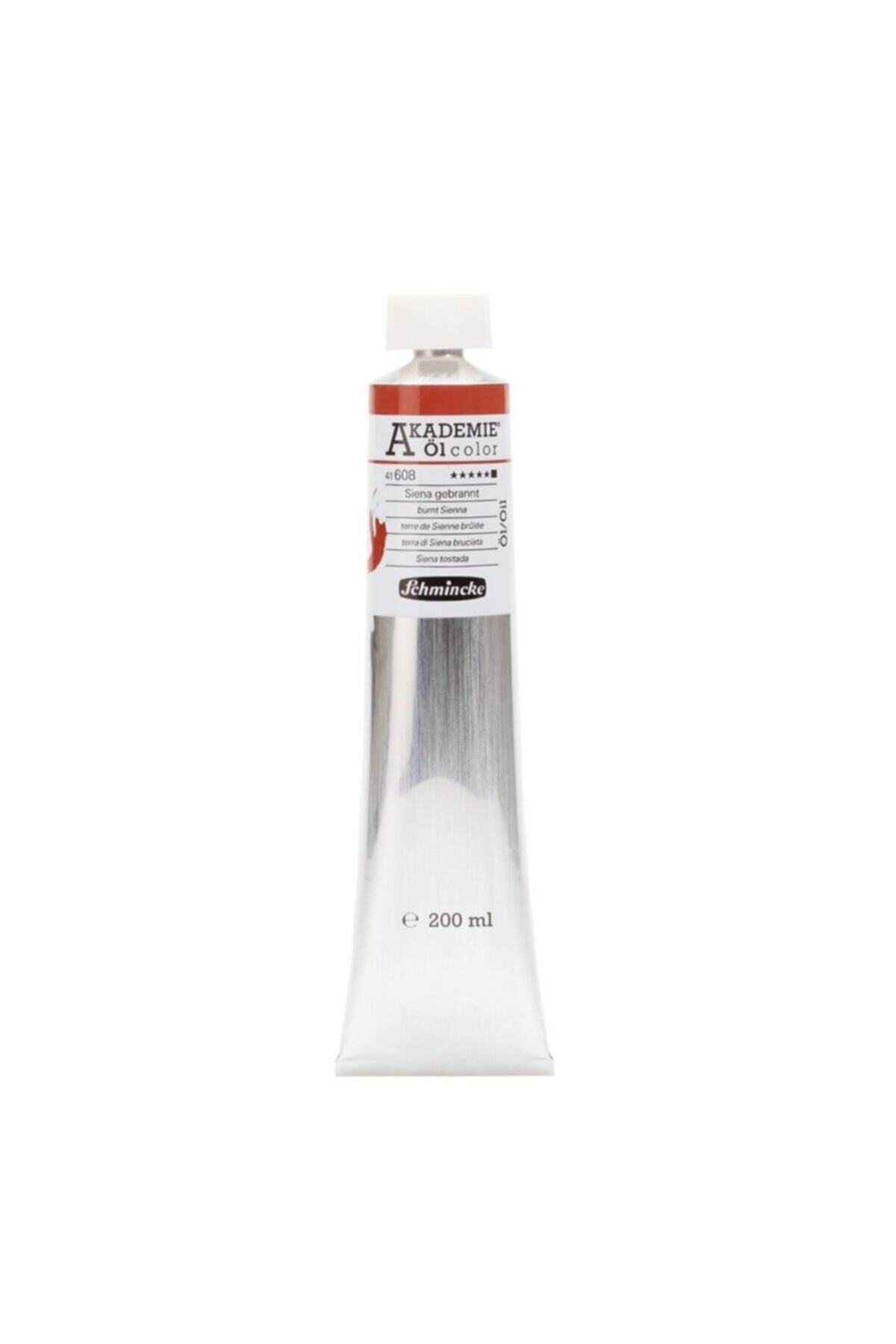 Schmincke Akademie 200ml Yağlı Boya No:608 Burnt Sienna