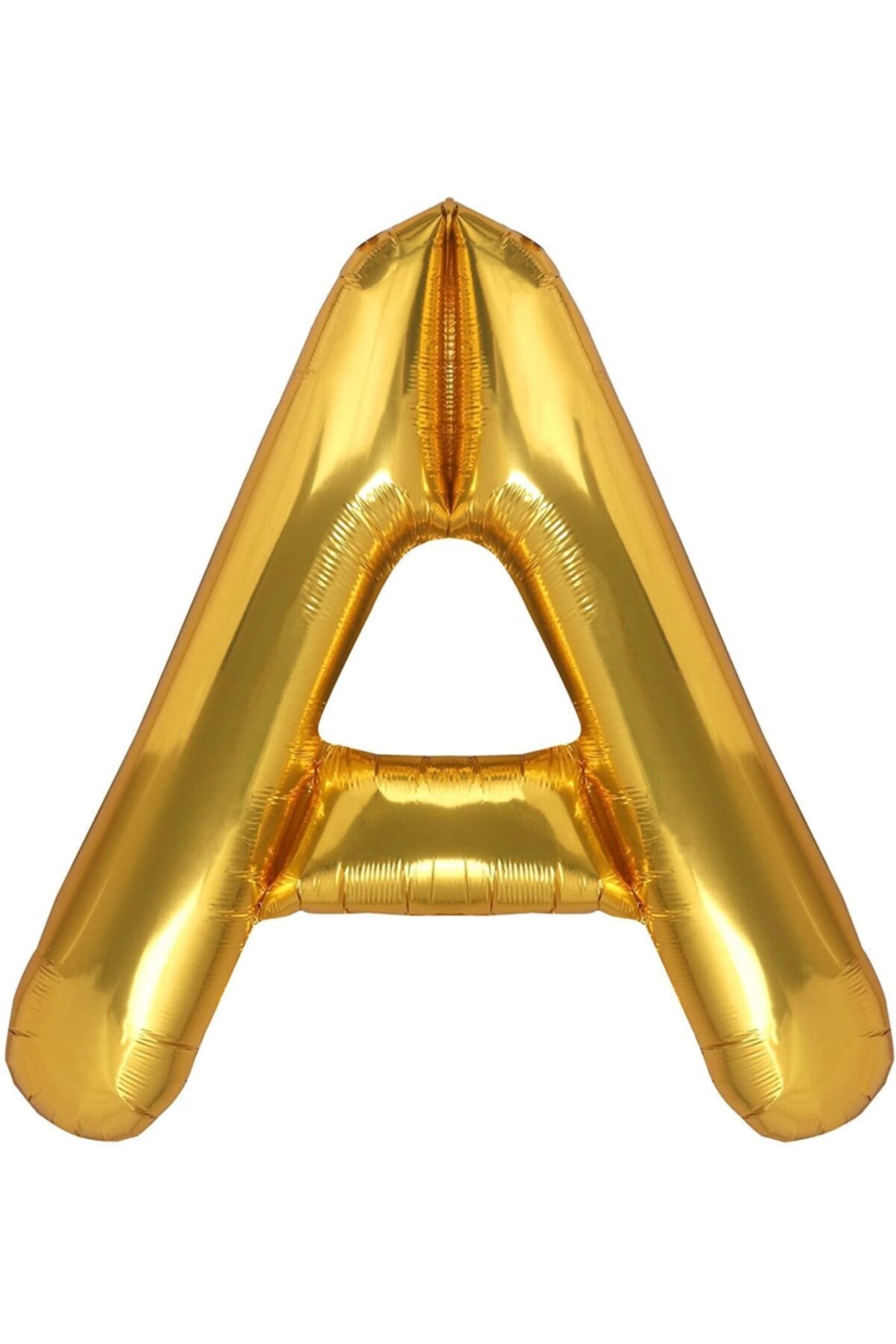 araget 1 Metre Harf Folyo Balon Altın Renk A Harf 100cm 40inç