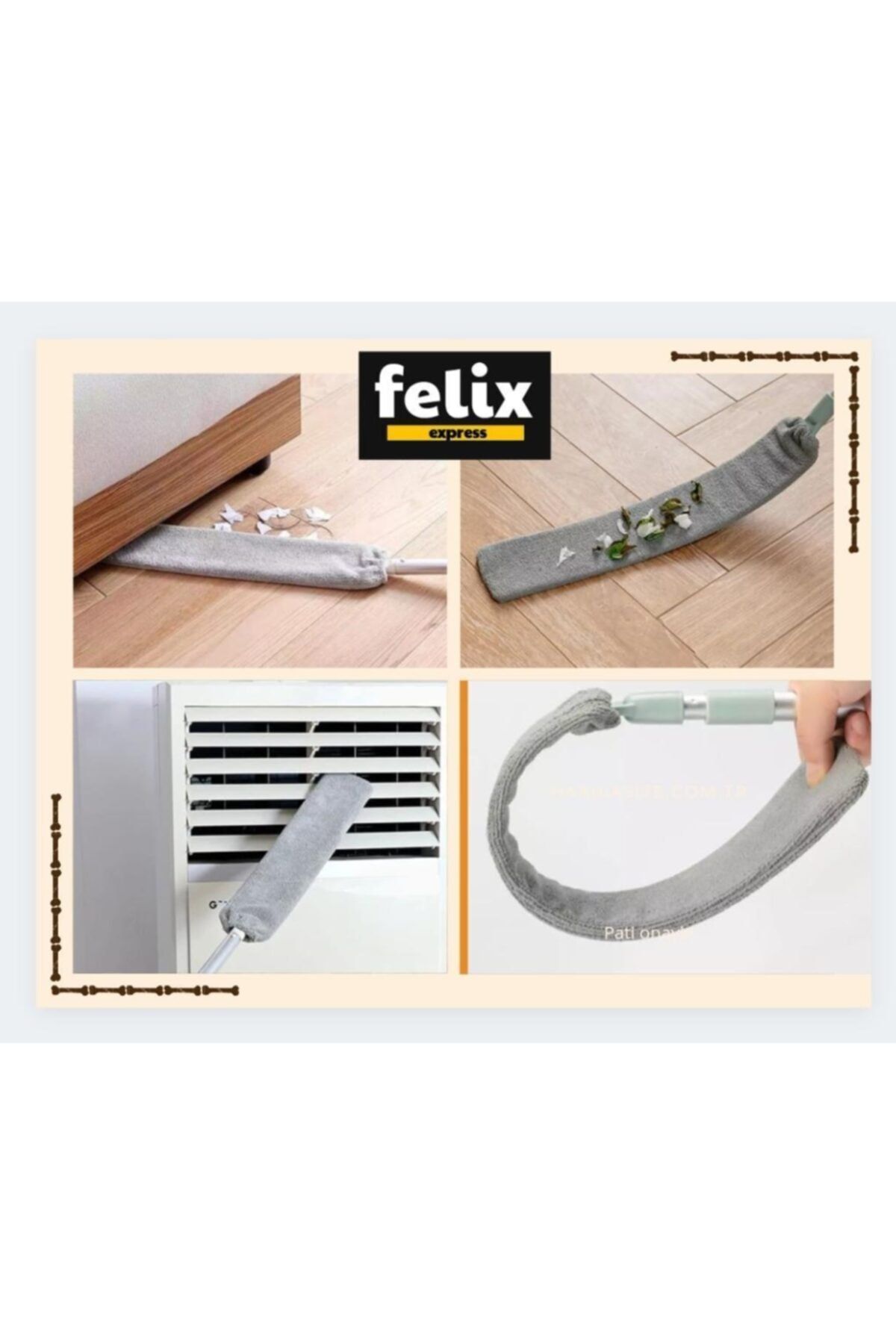 felix express Çok Amaçlı Uzun Temizleyici/toz Alıcı