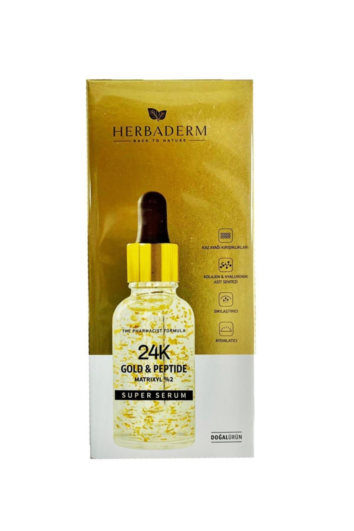 Herbaderm 24k Kırışıklık Karşıtı Serum