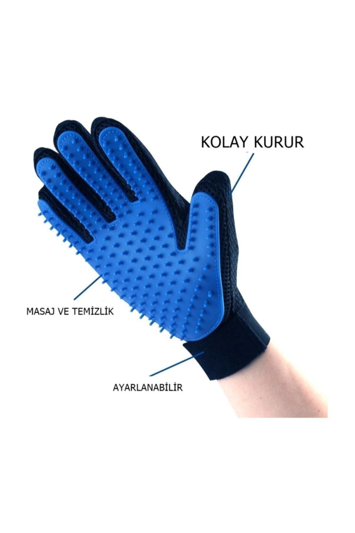Vi Caro Kedi Ve Köpek Tüy Toplama Yıkama Ve Masaj Eldiveni 711181
