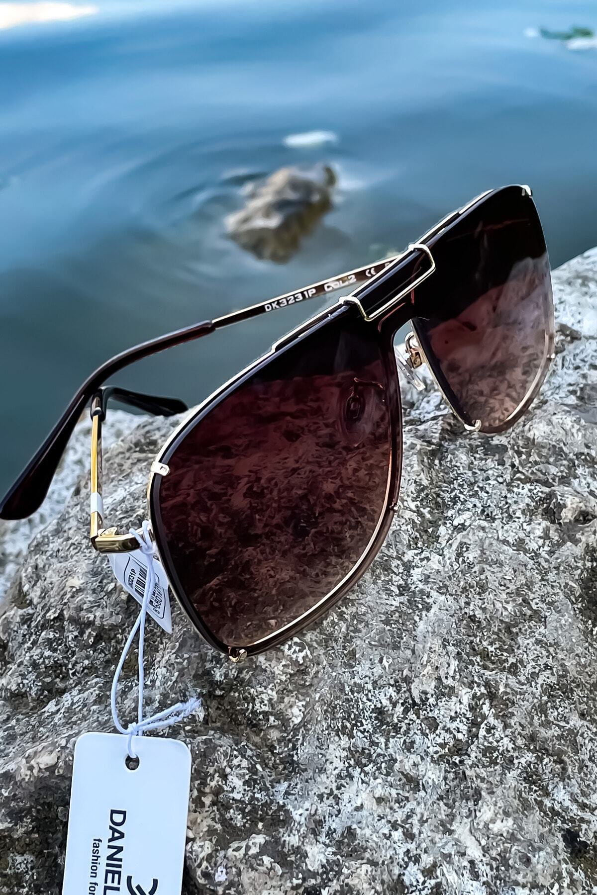 Daniel Klein %100 Polarize-uv400 Korumalı Erkek Kahverengi Güneş Gözlüğü