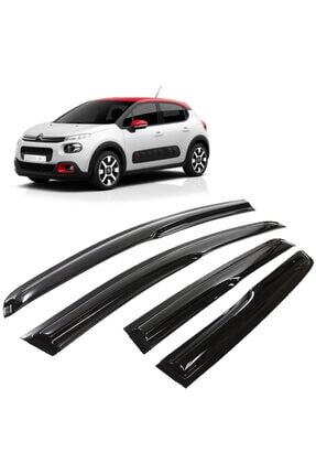 Citroen C3 Mügen Cam Rüzgarlığı 2017 Sonrası 4 Lü Image 0