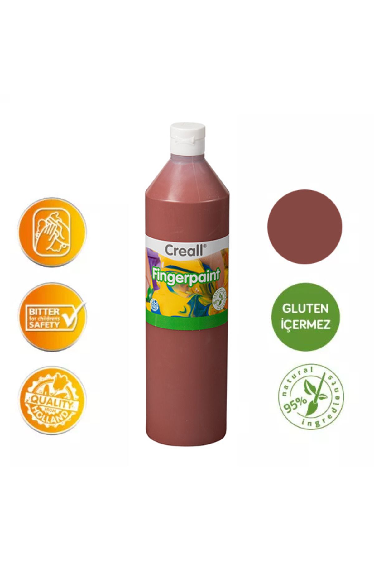 CreallFingerpaint -Kahverengi 750ml