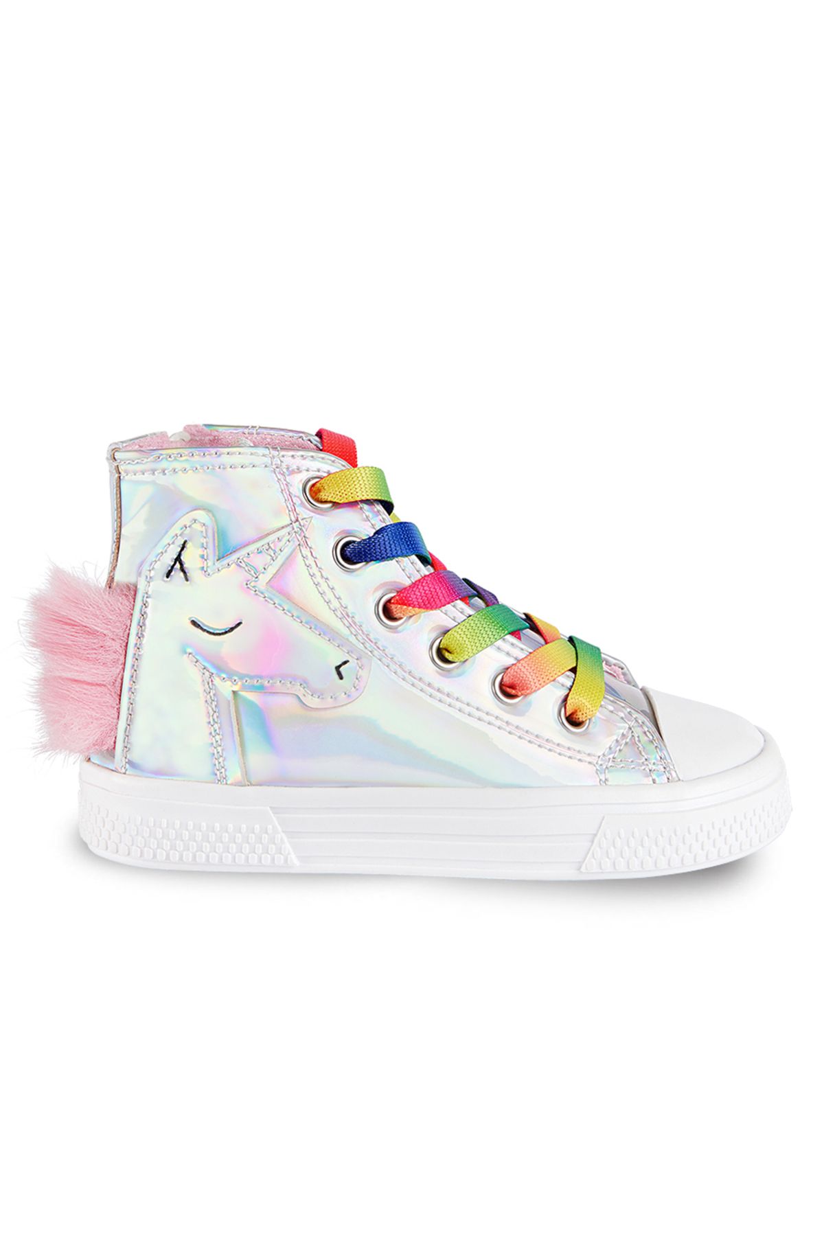 Unicorn Hologramlı Kız Sneakers