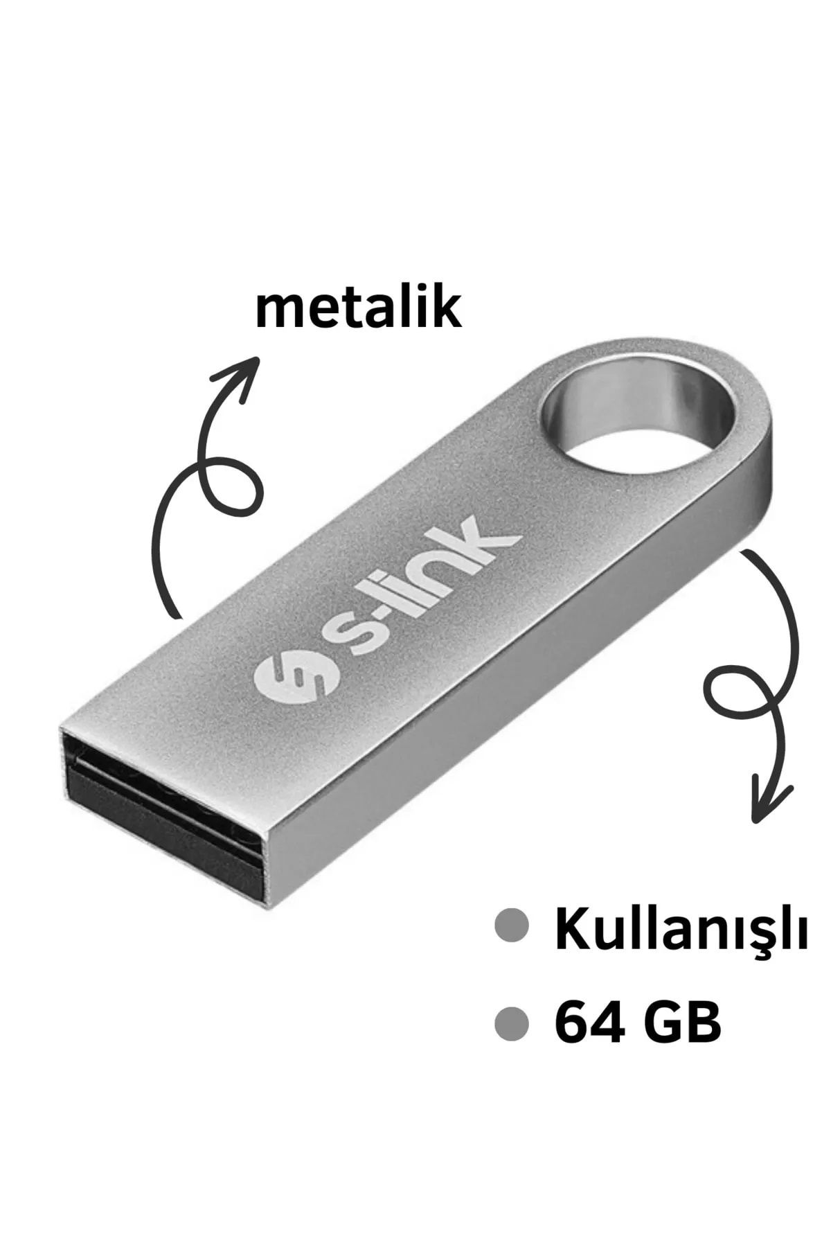 S-Link Swapp 64 Gb Usb FlashBellek 2.0 Veri D...