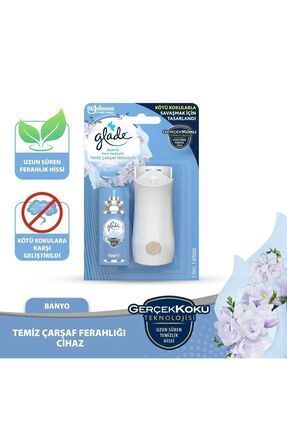 Banyo Hava Tazeleyici Cihaz Ve Yedek Temiz Çarşaf Ferahlığı, 10 ml Image 0