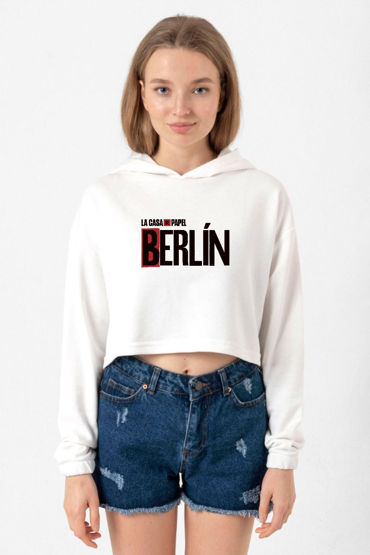 Tshirthane La Casa De PapelBerlin Ekru Kadın...