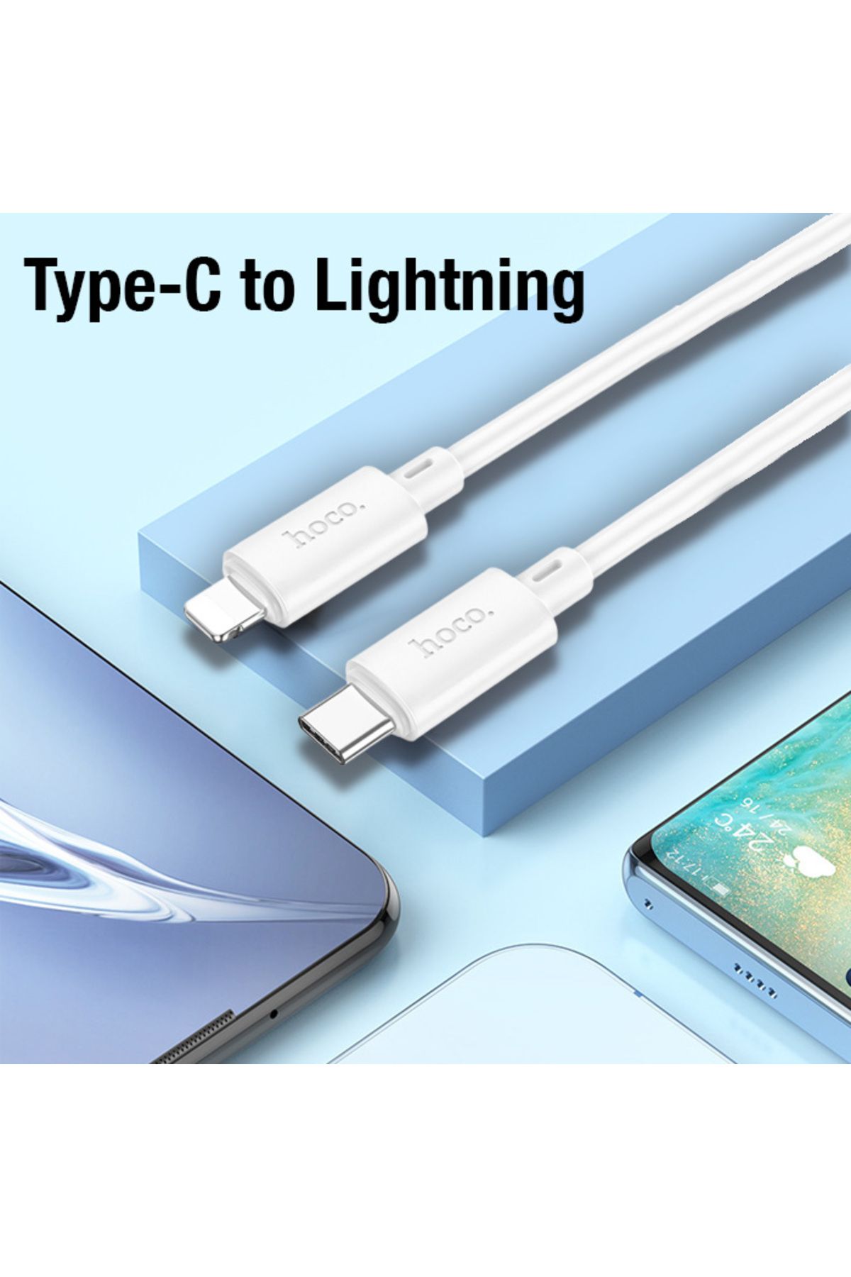 X88 20w Type-c To Iphone Lightning Hızlı Data Ve Şarj Kablosu