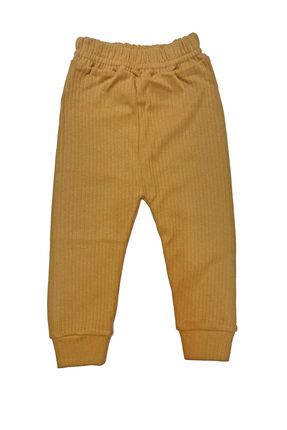 3 Lü %100 Pamuk Fitilli Likralı Bebek Tayt Tek Alt Tayt Günlük Image 2