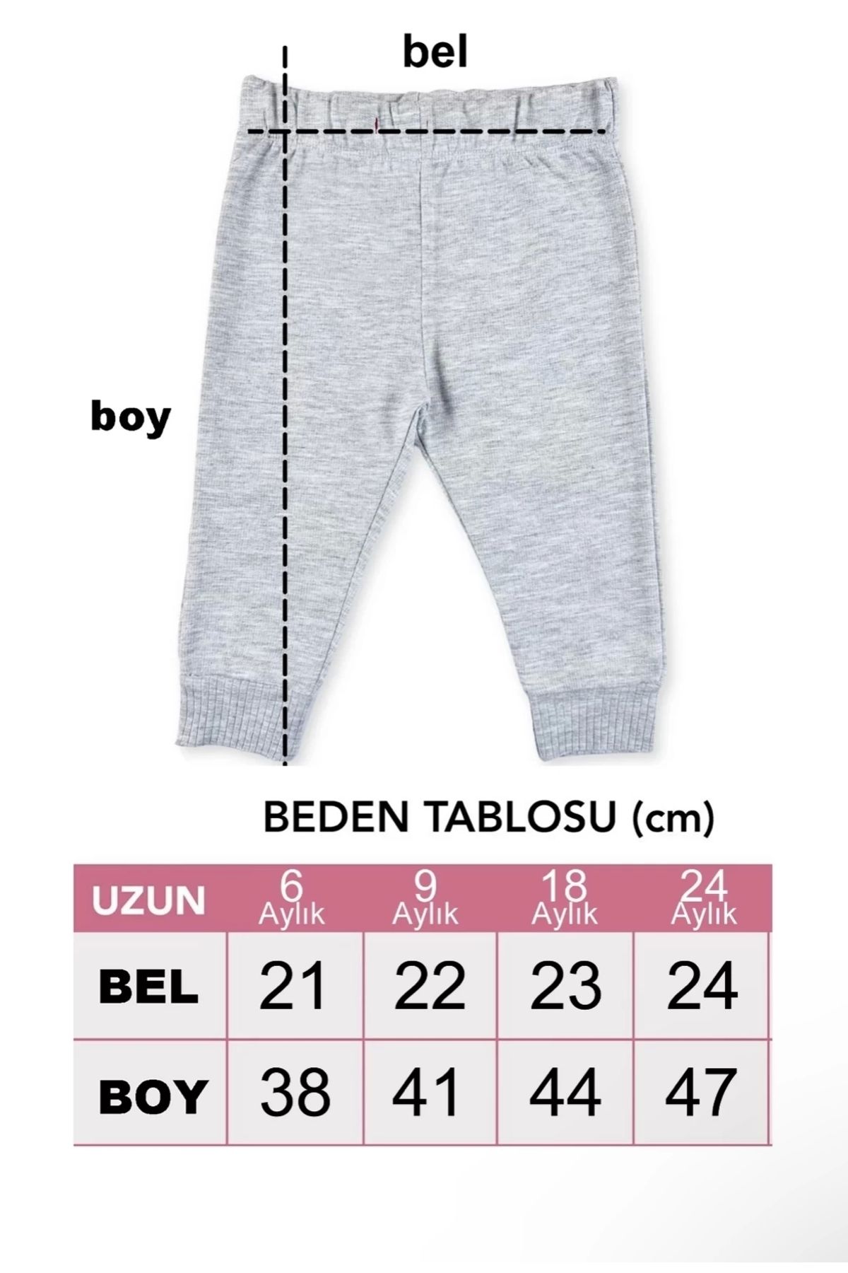 Unisex Erkek Kız Bebek Mini Nakışlı Mevsimlik Alt Üst Takım