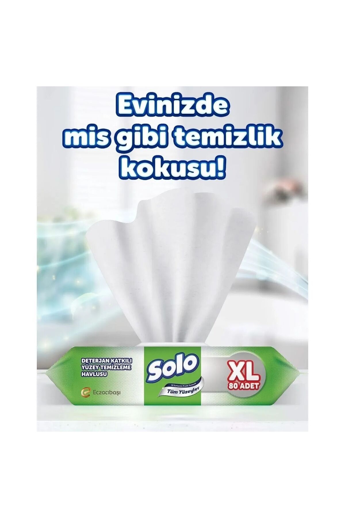 Solo Yüzey Temizleme Havlusu XL 80li