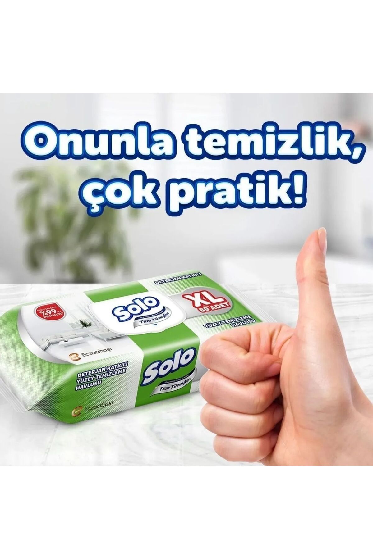 Solo Yüzey Temizleme Havlusu XL 80li