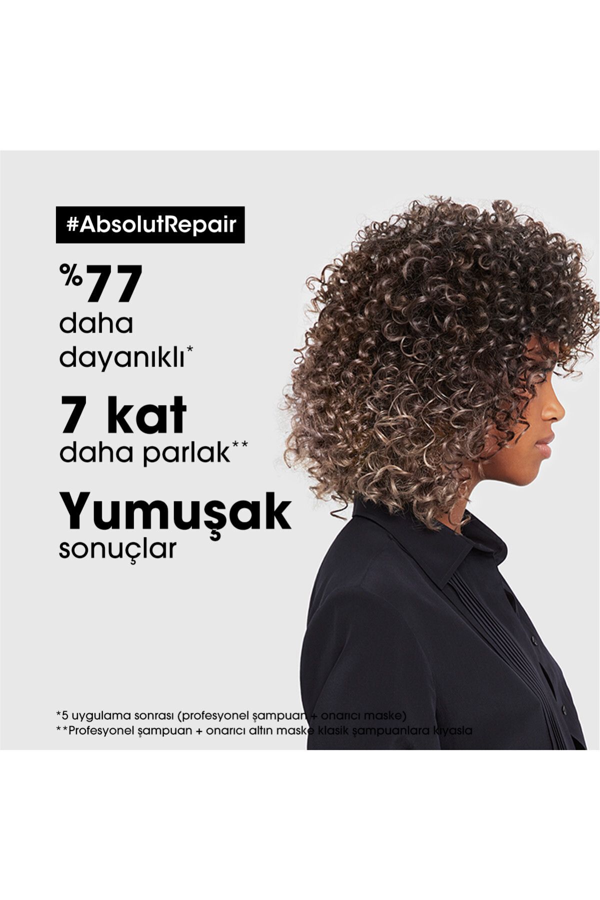 Serie Expert Absolut Repair Yıpranmış Saçlar Için Onarıcı Şampuan 500ml