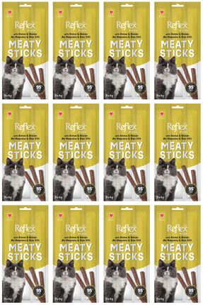 Kedi Ödül Stick Av Hayvanlı & Kaz 3*5 Gr 12 Adet Image 0