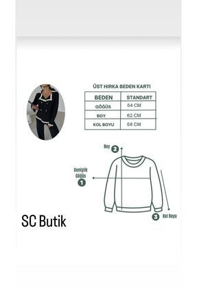 Kadın Triko Takım Gold Düğmeli Şerit Detaylı Hırka Ve Palazzo Pantolon Image 6