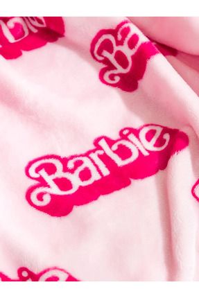 LCW HOME Pembe Baskılı Barbie Baskılı Tv Battaniyesi 100x150 Cm Image 1