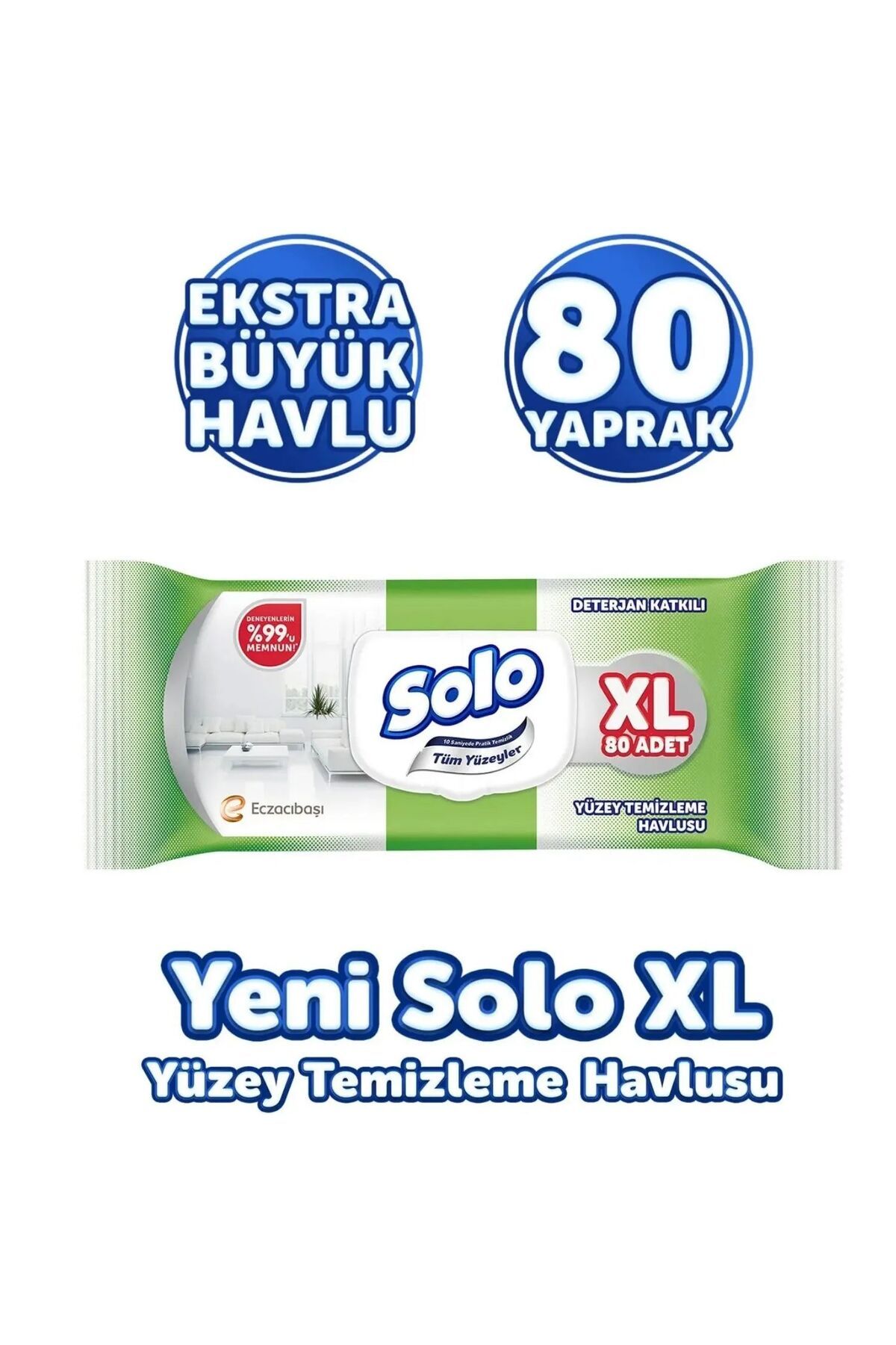 Selpak Solo Yüzey TemizlemeHavlusu XL 80li