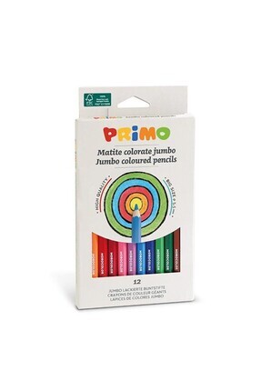 PRİMO MAXI KURU BOYA KALEMİ 12 RENK Image 0