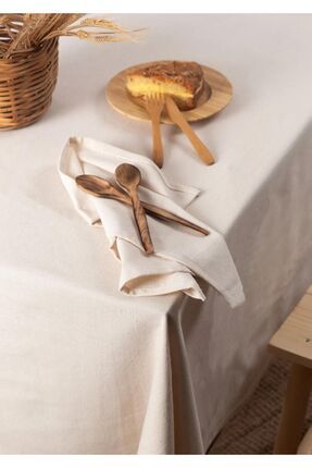 Masa Örtüsü - Organik Ham Bez Masa Örtüsü Image 1