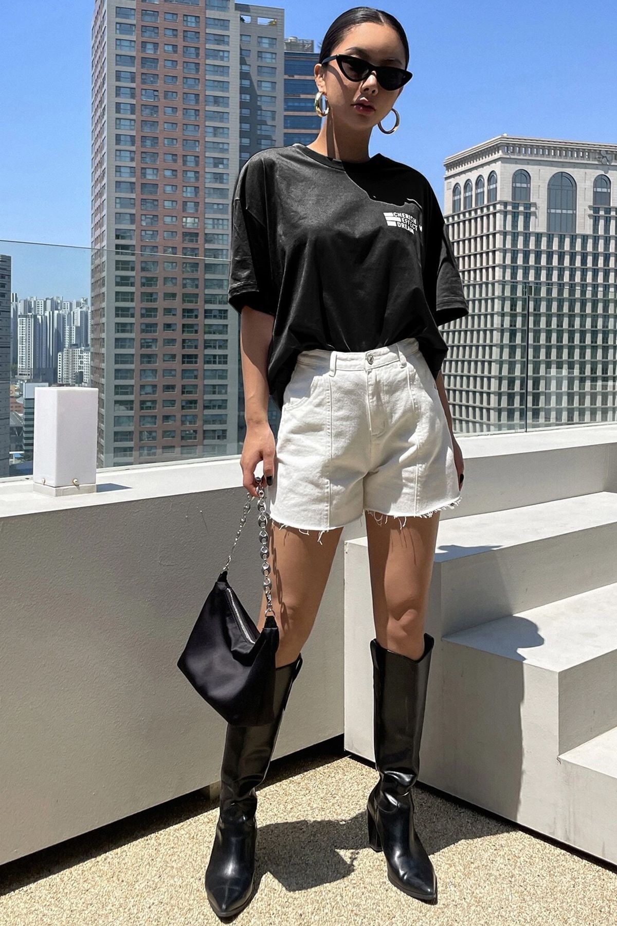 Unisex Lish Time Effect Effect Dream Design Design Tshirt