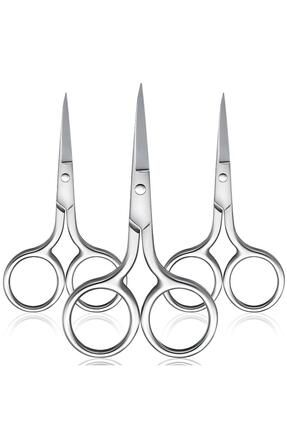 Çelik Paslanmaz Kaş Makası Bıyık Makası Image 0