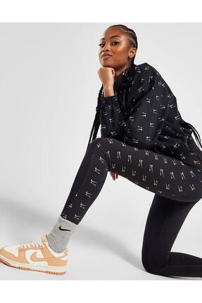 Air Yüksek Belli Tam Boy Kadın Taytı Image 4