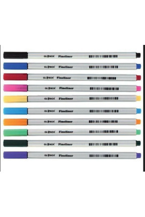 FINELINER KALEM 10LU PP KUTU Image 0