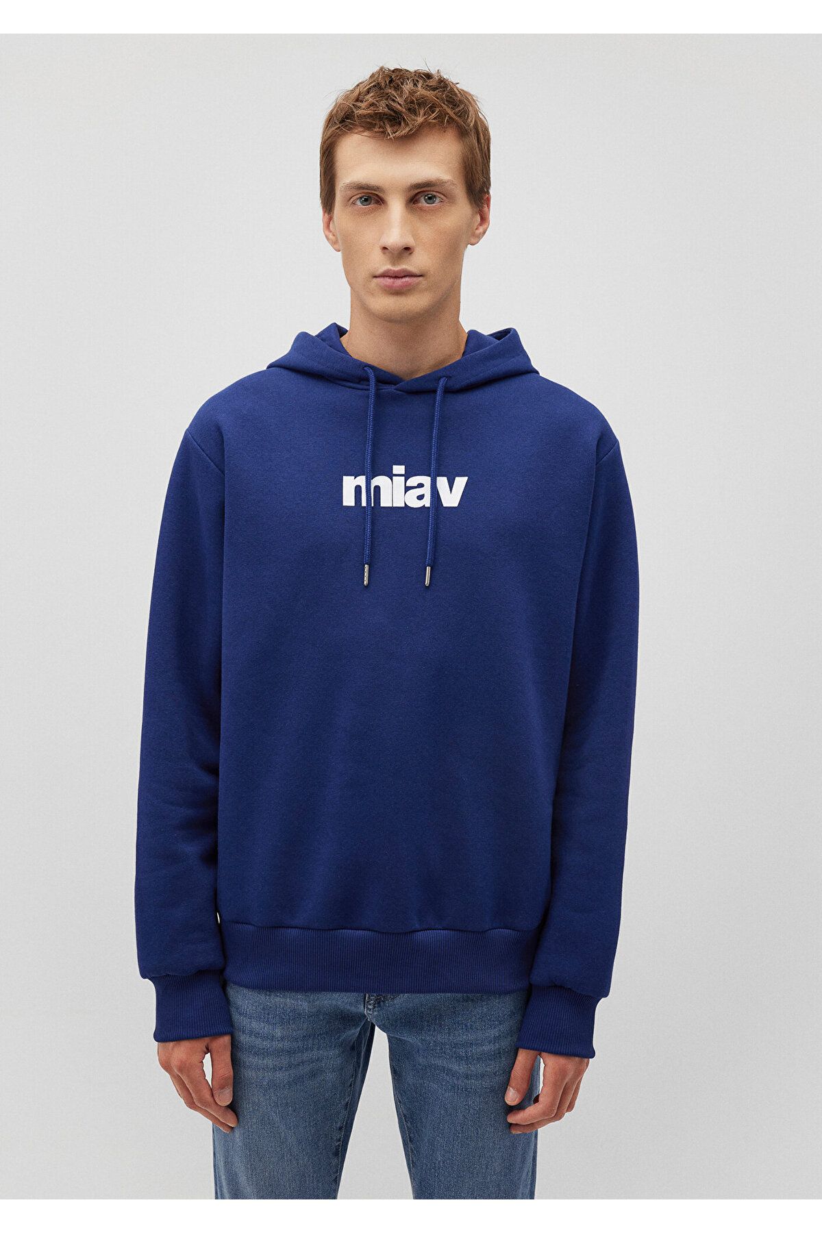 Miav Baskılı Kapüşonlu Sweatshirt 0s10001-70722