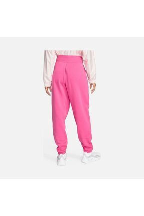 Sportswear Phoenix Fleece High-Rise Oversize Pembe Kadın Eşofman Altı Image 3