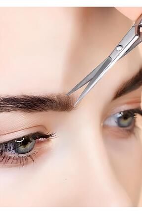 Çelik Paslanmaz Kaş Makası Bıyık Makası Image 4