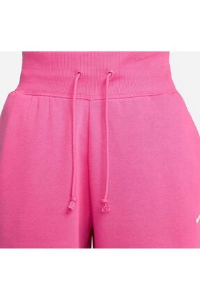 Sportswear Phoenix Fleece High-Rise Oversize Pembe Kadın Eşofman Altı Image 5