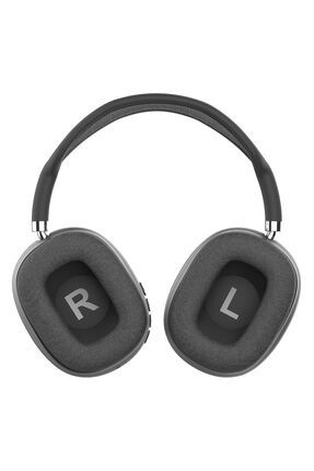 P9 Pro Max Kablosuz 5.0 Mikrofonlu Bluetooth Kulaklık Siyah 2024 Vers Kafa Üstü Gerçek Yastıklı Image 2