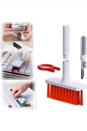 Aveo 1 Adet Klavye Bilgisayar Kulaklık Temizleme Araçları Tuş Çektirme Seti 5 I 1 Arada Temizlik Image 1