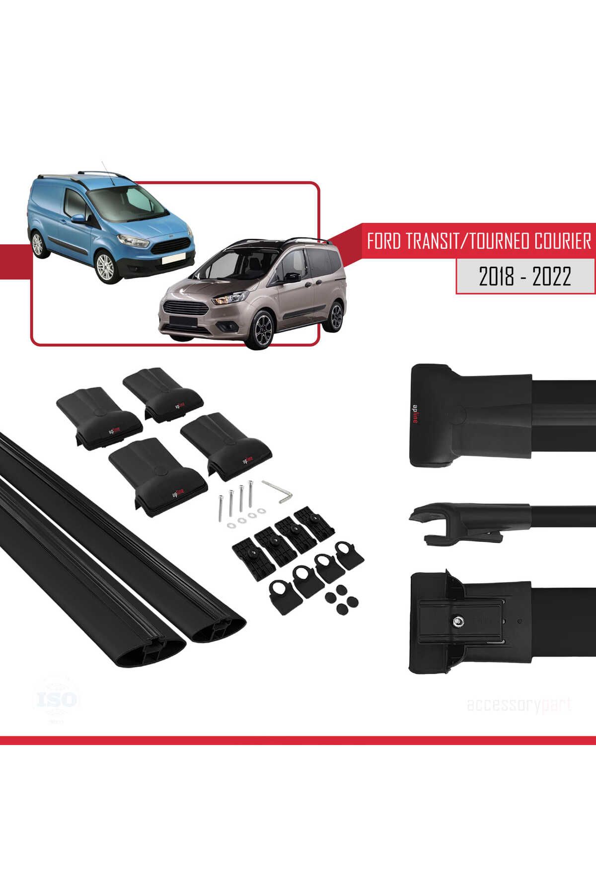 Ford Transit/tourneo Courier Post-facelift 2018-2022 Arası Ile Uyumlu Fly Model Ara Atkı Tavan Barı