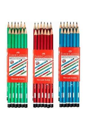 FABER CASTEL MERCANLI KURŞUN KALEM 12 Lİ Image 0